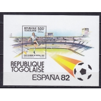 Того, 1982, Чемпионат мира по футболу. Блок. № 190