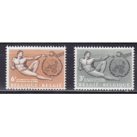 Бельгия, 1962, права человека. 2 марки. № 1291-1292