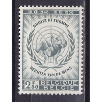 Бельгия, 1958, 10 лет Всеобщей декларации прав человека. № 1142