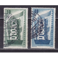 ФРГ, 1956, Европа. 2 марки. № 241-242