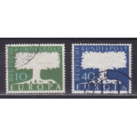 ФРГ, 1957, Европа. 2 марки. № 268-269