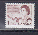 Канада, 1967, Стандарт. Собачья упряжка. Марка. № 398