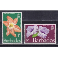 Барбадос, 1970, Цветы. 2 марки из серии. № 317А-318А