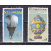 Мали, 1983, 200 лет авиации. 2 марки. № 947-948