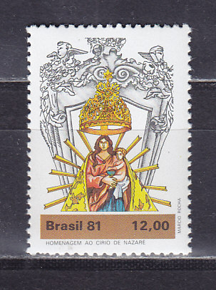 Бразилия, 1981, Святая дева из Назарета. Марка. № 1850