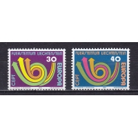Лихтенштейн, 1973, Европа. 2 марки. № 579-580