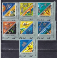 Северный Йемен, 1969, Космические полеты. 7 марок. № 921-927