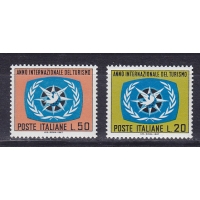 Италия, 1967, Международный год туризма. 2 марки. № 1243-1244