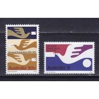 Австралия, 1974, 100 лет ВПС. 2 марки. №557-558