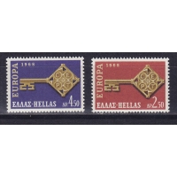 Греция, 1968, Европа. 2 марки. № 974-975