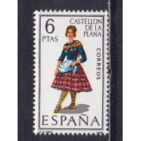 Испания, 1967, Национальный костюм (XII). Кастельон-де-ла-Плана . Марка. № 1733