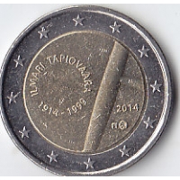 Финляндия, 2014, Илмари Тапиоваара. 2 евро