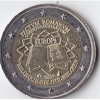 Бельгия, 2007, Римский договор. 2 евро