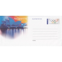 Австралия, 2000, Олимпийские игры. Здание оперы. Аэрограмма