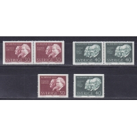 Швеция, 1966, Лауреаты Нобелевской премии 1906 года. 6 марок. № 566-567