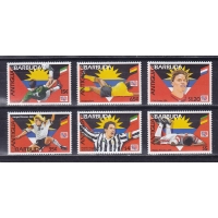 Антигуа и Барбуда, 1994, ЧМ в США (II). 6 марок. № 2075-2080