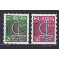 ФРГ, 1966, Европа. 2 марки. № 519-520
