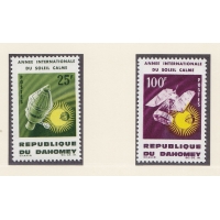 Дагомея, 1964, Год спокойного солнца. 2 марки. № 244-245