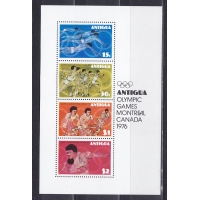 Антигуа, 1976, Олимпиада в Монреале. Блок. № 25