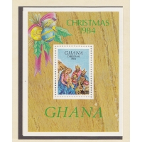 Гана, 1984, Рождество. Блок. № 114