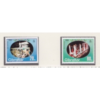Гибралтар, 1984, Рождество. 2 марки. № 485-486