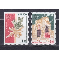 Монако, 1981, Европа. 2 марки. № 1473-1474