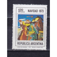 Аргентина, 1973, Рождество-Картина Бруно Венье. Марка. № 1164