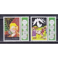Антильские острова, 1991, Рождество. 2 марки. № 734-735