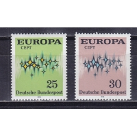 ФРГ, 1972, Европа. 2 марки. № 716-717