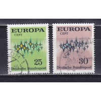 ФРГ, 1972, Европа. 2 марки. № 716-717