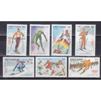 Вьетнам, 1984, Олимпиада в Сараево. 7 марок. № 1402-1408