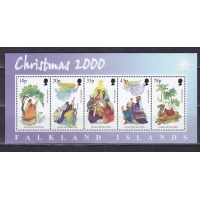 Фолклендские острова, 2000, Рождество. Блок. № 25