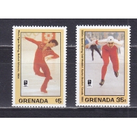 Гренада, 1993, Олимпиада в Лиллехаммере. 2 марки. № 2572-2573