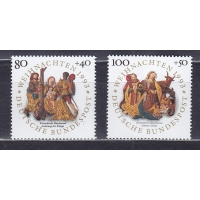 ФРГ, 1993, Рождество. 2 марки. № 1707-1708