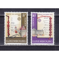 Люксембург, 1982, Европа. Исторические события. 2 марки. № 1052-1053