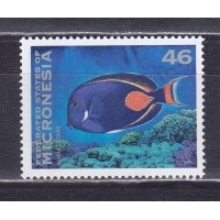 Микронезия, 1996, Стандарт. Рыбы. Марка. № 489