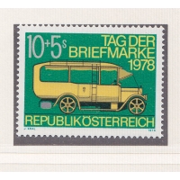 Австрия, 1978, Почтовый автомобиль. Марка. № 1592