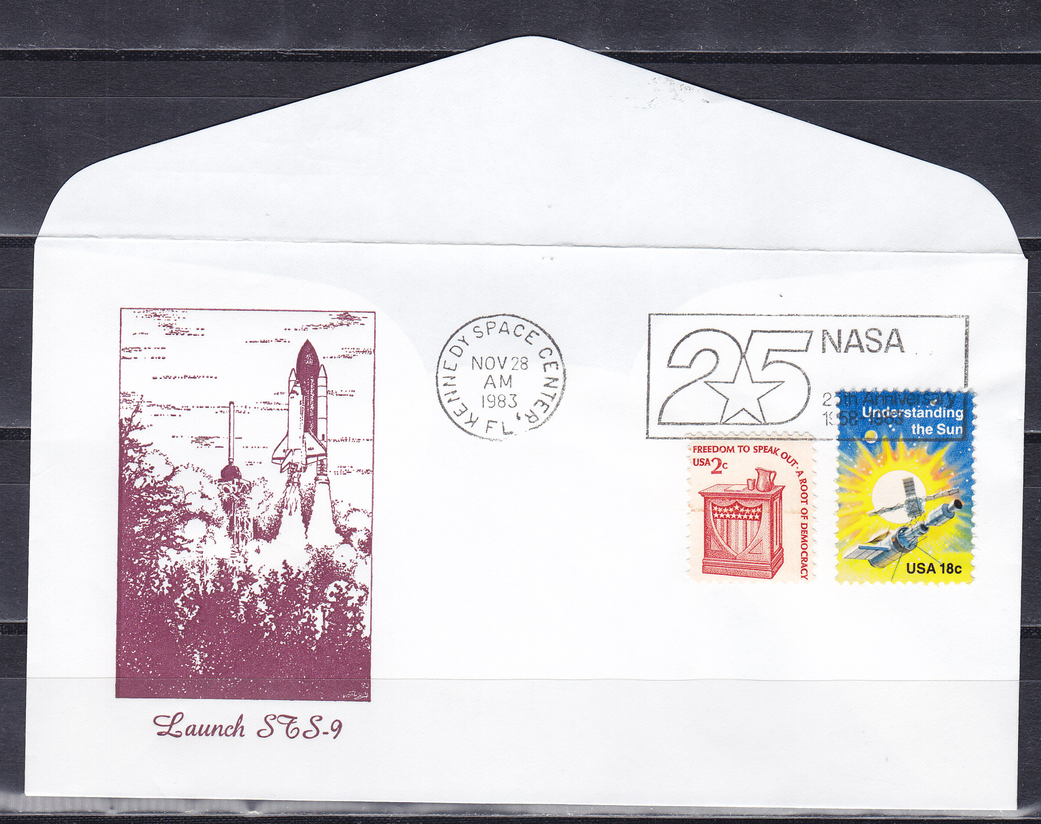 , 1983, 25  .  STS-9 .   