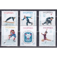 Албания, 1968, Олимпиада в Гренобле. 6 марок. № 1233-1238