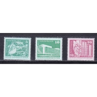 ГДР, 1980, Стандарт. 3 марки. № 2483-2485