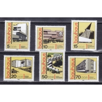 ГДР, 1980, Здания учебных заведений. 6 марок. № 2508-2513