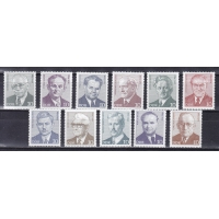 ГДР, 1974, Деятели рабочего движения. 11 марок. № 1907-1917