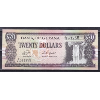 Гайана, 2018, 20 долларов