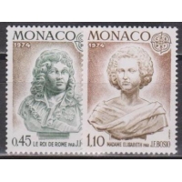Монако, 1974, Европа. 2 марки. № 1114-1115