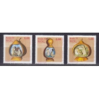 Бразилия, 1977, Рождество. 3 марки. № 1626-1628