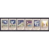 Сент-Винсент, 1977, Рождество. 6 марок. № 488А-493А