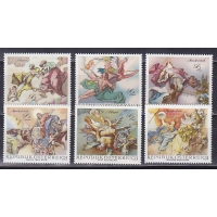 Австрия, 1968, Фрески. 6 марок. № 1278-1283