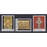 Кипр, 1993, Рождество. 3 марки. №816-818