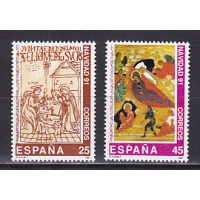 Испания, 1991, Рождество. 2 марки. № 3016-3017