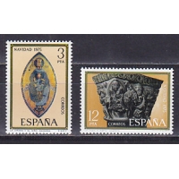 Испания, 1975, Рождество. 2 марки. № 2193-2194